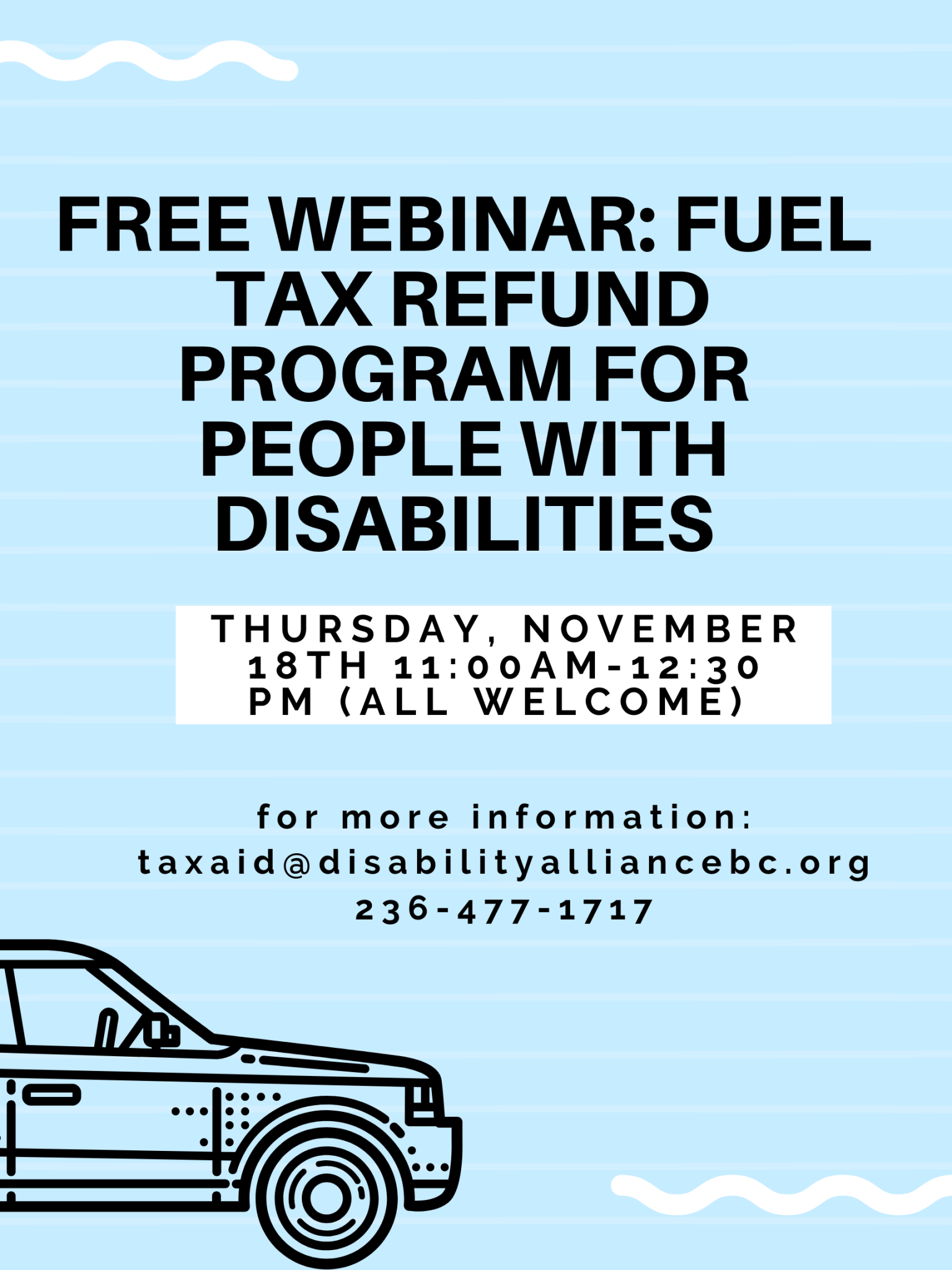 Fuel Tax Refund Program For Persons With Disabilities Ontario